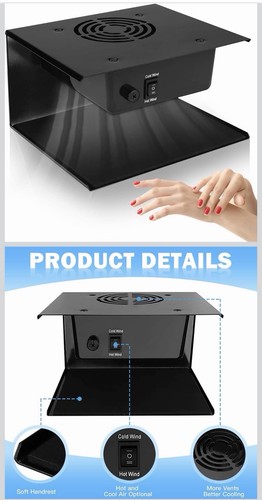 Nail dryer fan for - nail,