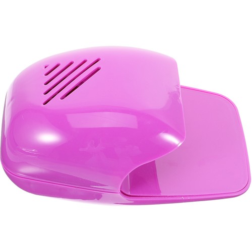 Purple nail polish - nail, fan